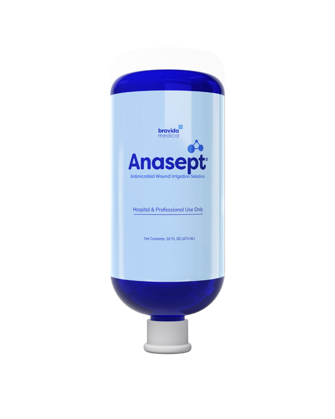 Anasept Irrigation 16 oz spikable cap