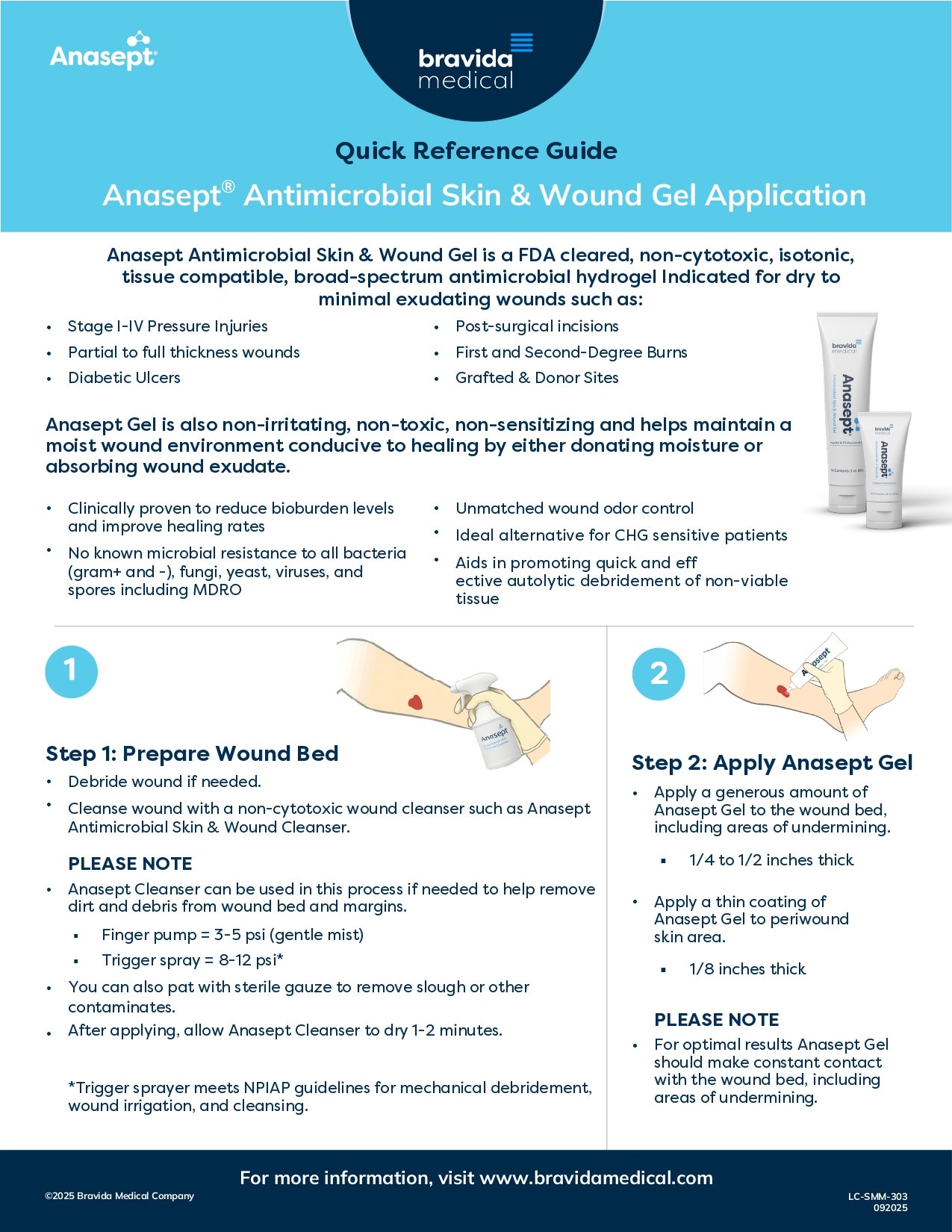 Anasept® Antimicrobial Skin & Wound Gel